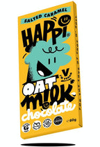 Salted Caramel Happi Vegan Oat M!lk Chocolate Bar - 80g