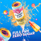 Candy Can, Rocket Ice Lolly, Fizzy Drink, Nostalgic American Soda Flavours, Sugar Free, Sparkling Pop Can
