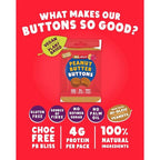 Peanut Butter Buttons - PB&J