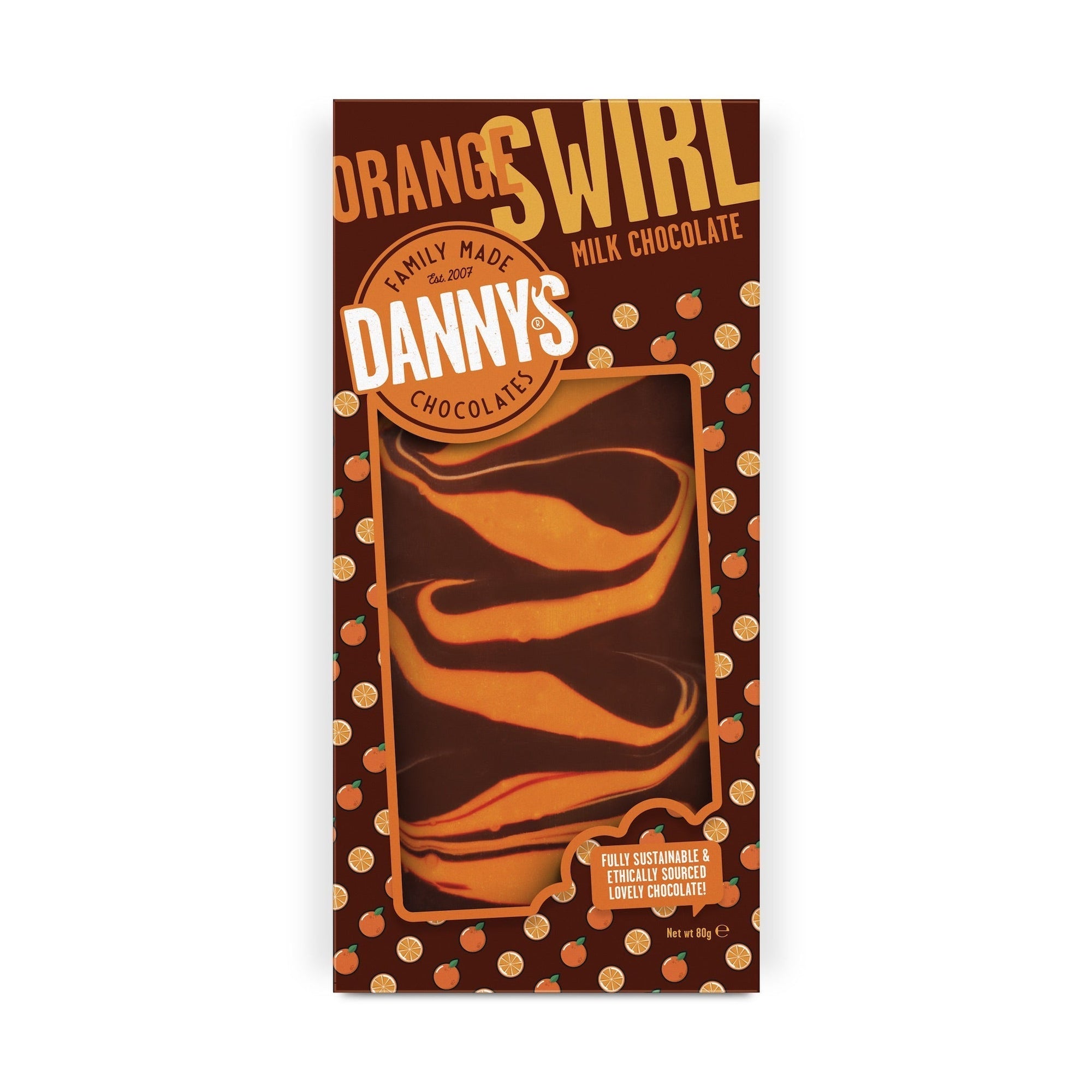 Orange Swirl