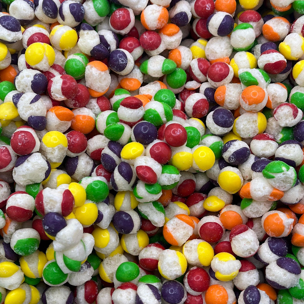 Fruit Balls (Skittles) Original - Freeze Dried Sweets - Vegetarian, Vegan & Halal