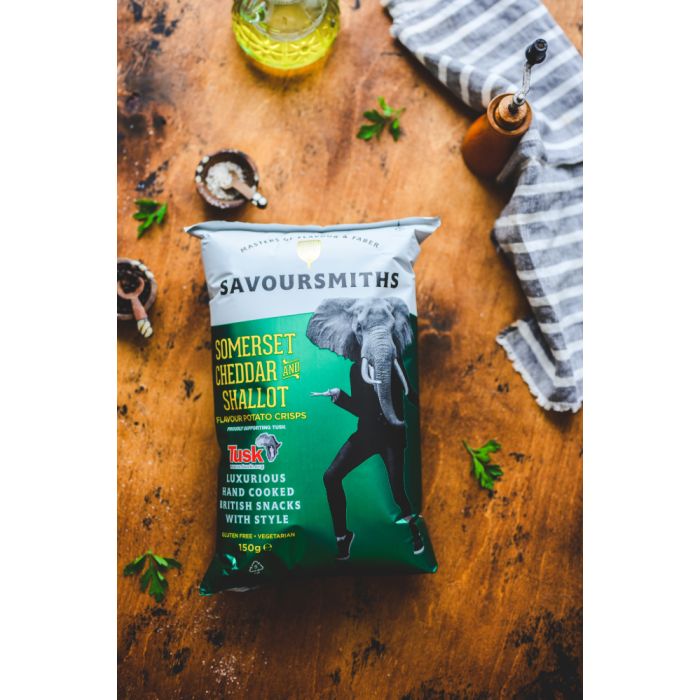 Somerset cheddar & shallot Flavour Potato Crisps